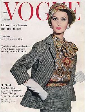 Vintage Vogue magazine covers - wah4mi0ae4yauslife.com - Vintage Vogue March 1961.jpg